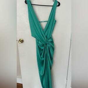 Baobab Collection Teal Backless Dress